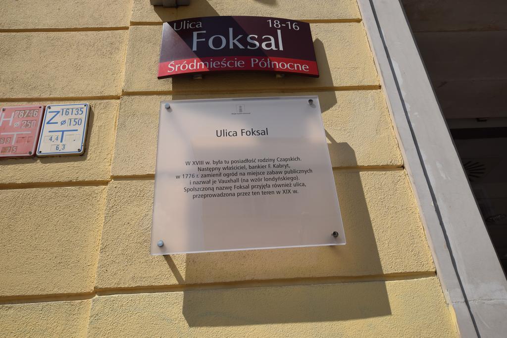Elegant Apartment Foksal Varsóvia Exterior foto